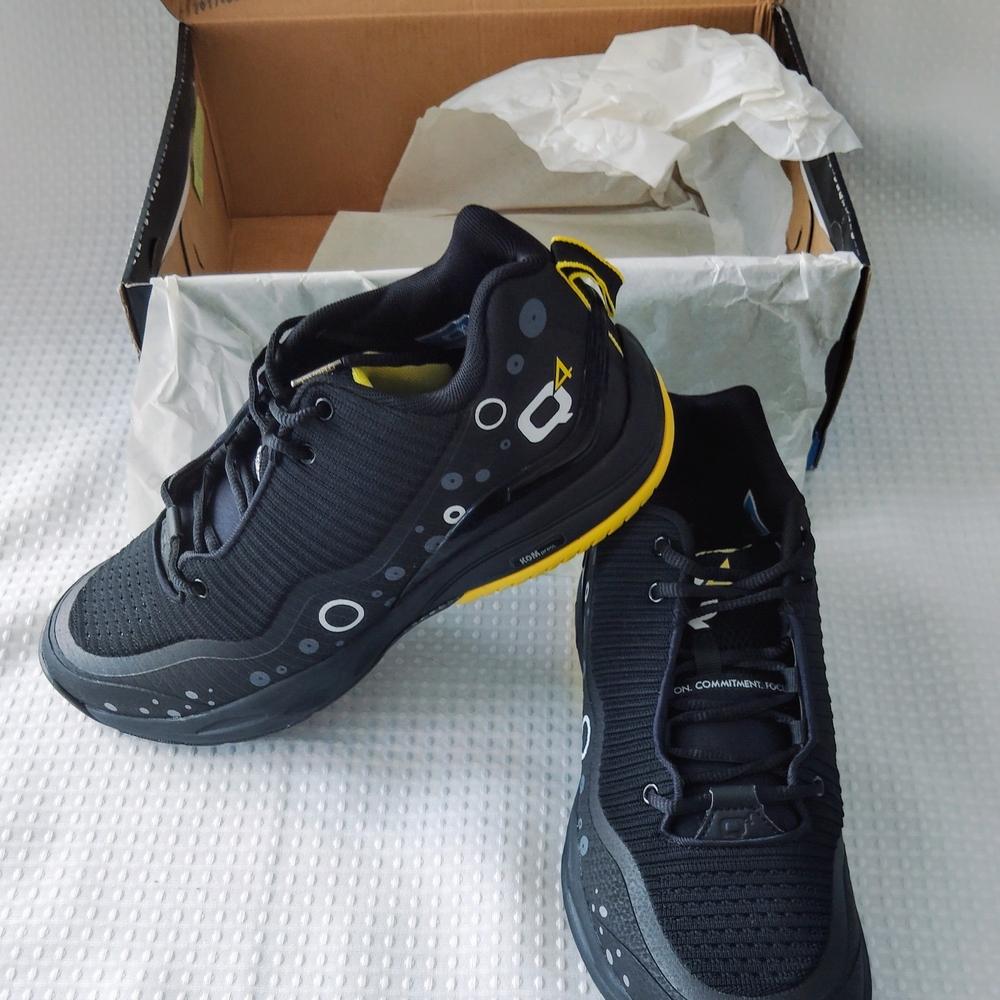 Q4 Limelight Black Sneakers Men's 10.5